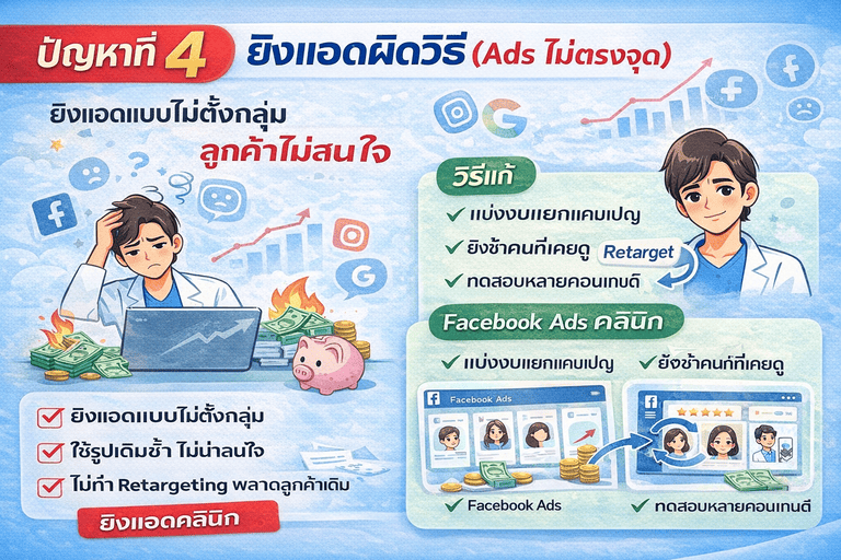 ยิงแอดคลินิกอย่างมีประสิทธิภาพ